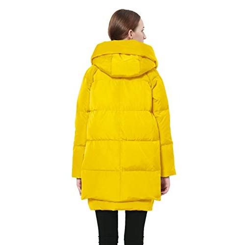 Orolay Women's Thickened Down Jacket Yellow (Apparel)sec2